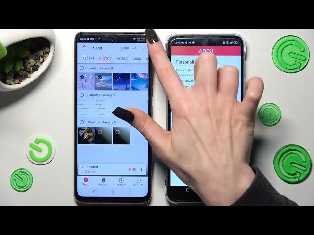 Video thumbnail for How to Transfer Files From TECNO Camon 18 to Android Device - Send Anywhere