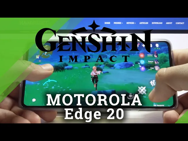 Video thumbnail for Motorola Edge 20 Genshin Impact on Highest Graphics Settings / 144Hz!