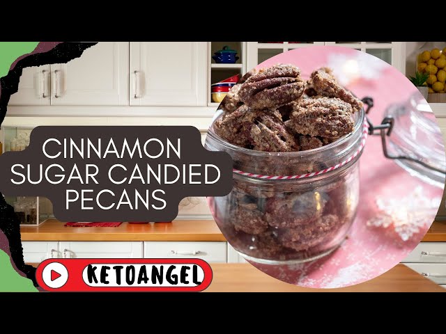 'Video thumbnail for Irresistible Cinnamon Sugar Candied Pecans: A Sweet and Spicy Snack to Savor'