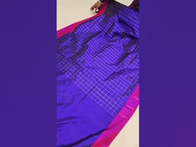 Video thumbnail for Single munia designer pallu pure silk paithani sarees #paithani #saree #indianattire #purehandlooms