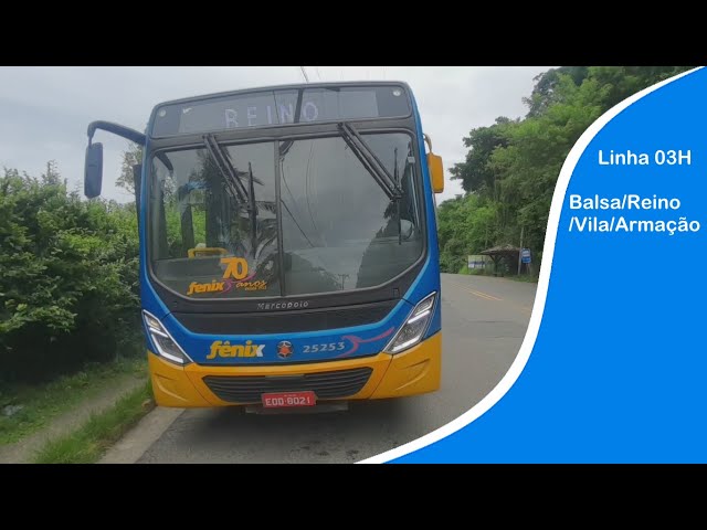 'Video thumbnail for Linha 03H-Balsa/Reino/Vila/Armação'