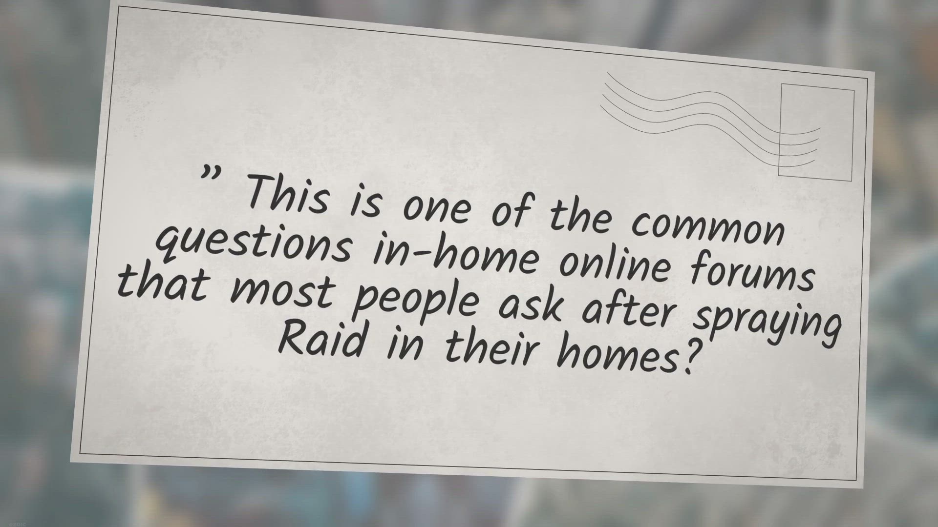 Video thumbnail for Can I Sleep in My Room After Spraying Raid