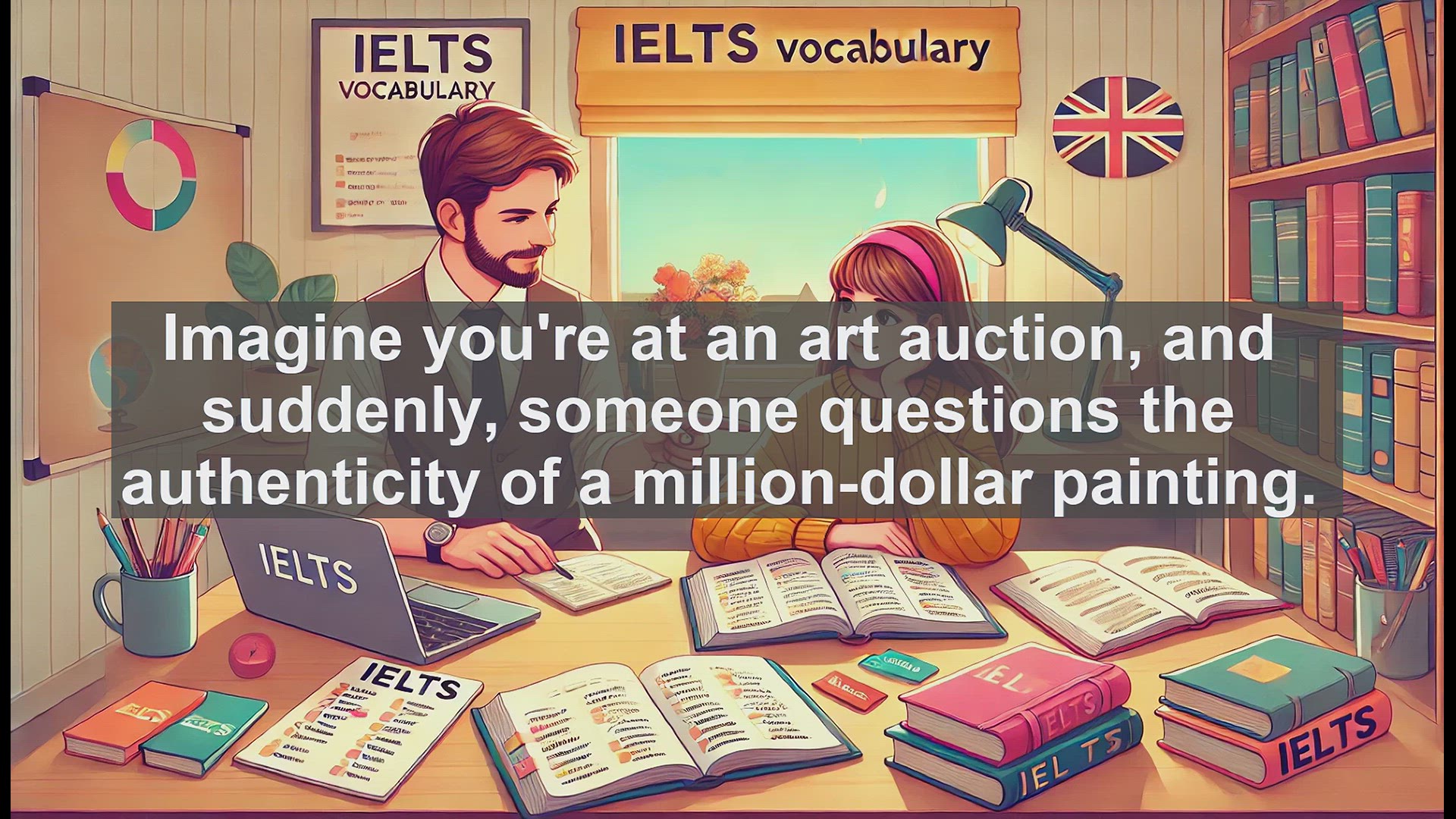 'Video thumbnail for 2000 Must Know IELTS 9.0 Vocabulary - Authenticate: Proving Genuineness in Art and Beyond'