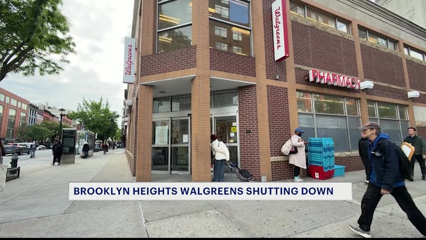 Video thumbnail for Brooklyn Heights Walgreens to close on June 4