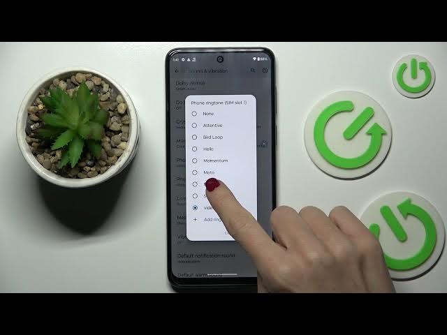 Video thumbnail for How to Change Ringtone on a MOTOROLA Moto G53 - Set a New Sound for the Incoming Phone Call