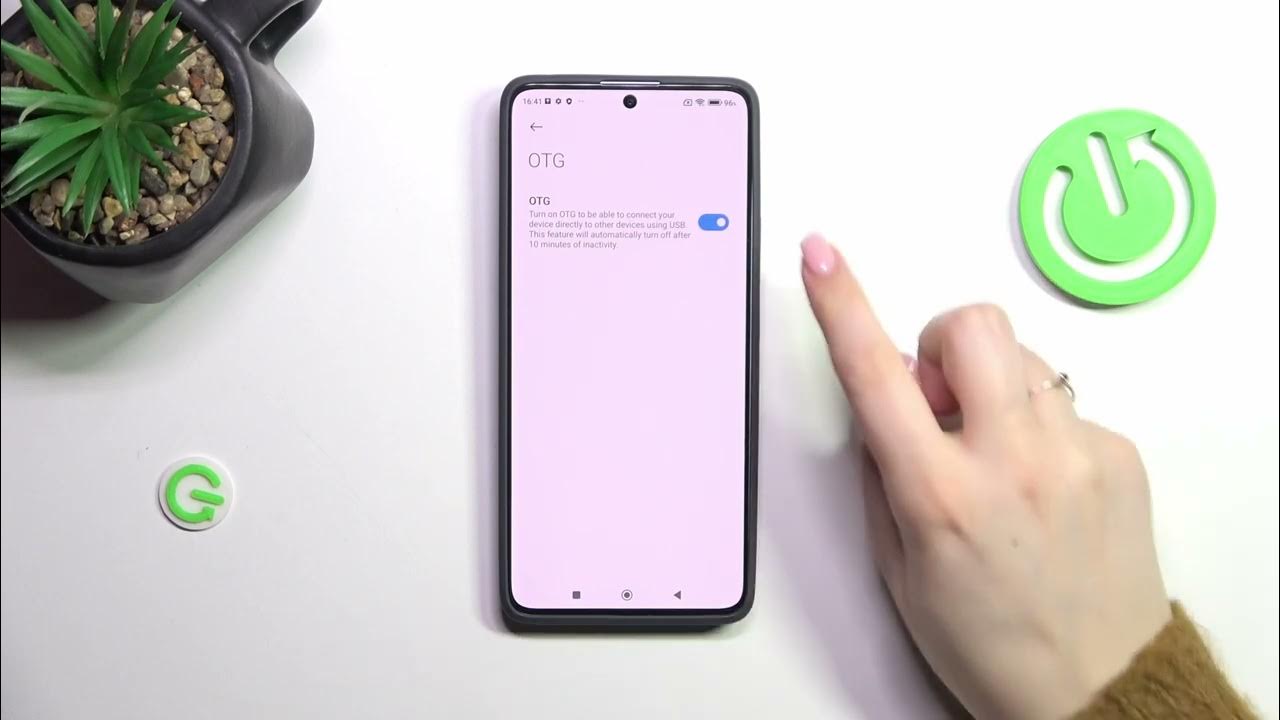 Video thumbnail for How to Set Up the OTG Connection on REDMI Note 13 Pro