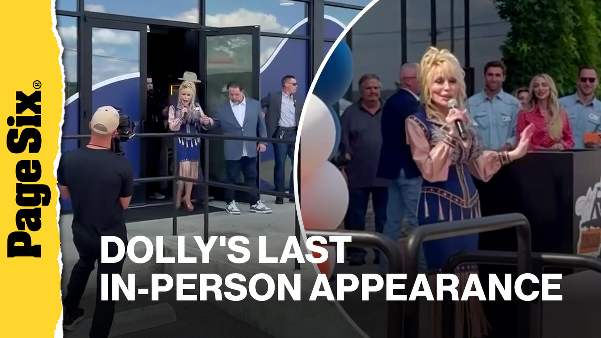Video thumbnail for Dolly Parton was 'not in pain at all' in one of her final public appearances 2 months before death