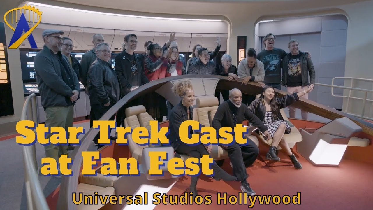 Video thumbnail for Star Trek Cast Visit Set at Universal Fan Fest Nights