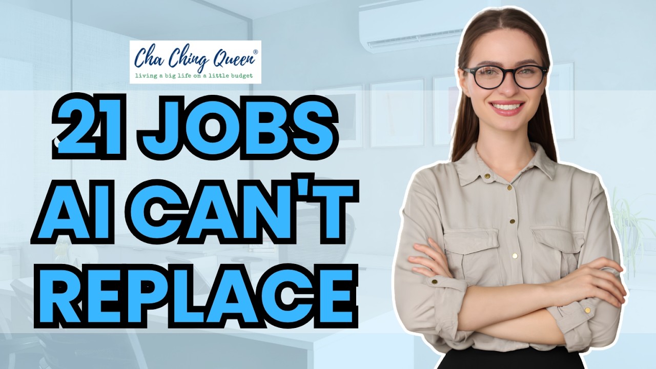 Video thumbnail for 21 Jobs That Are Least Likely to Be Replaced by AI