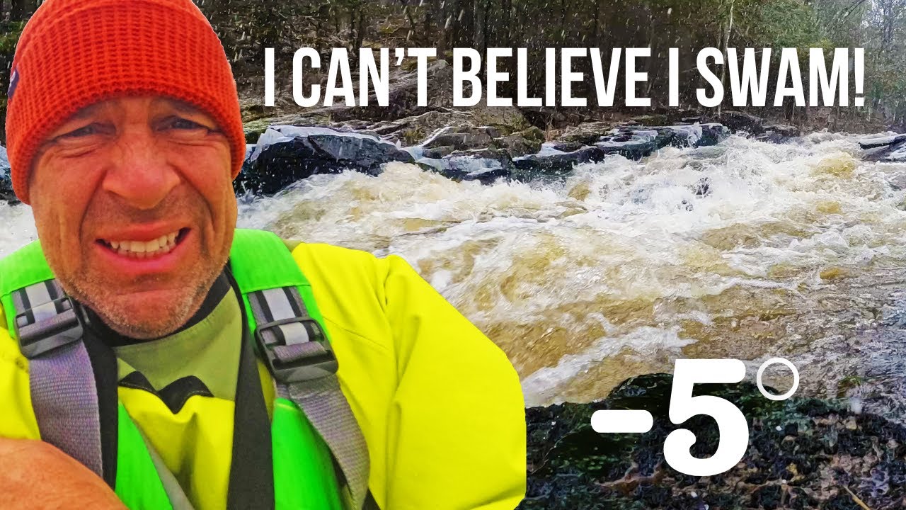 Video thumbnail for Winter Camping by Kayak - A Solo River Kayak Camping Adventure