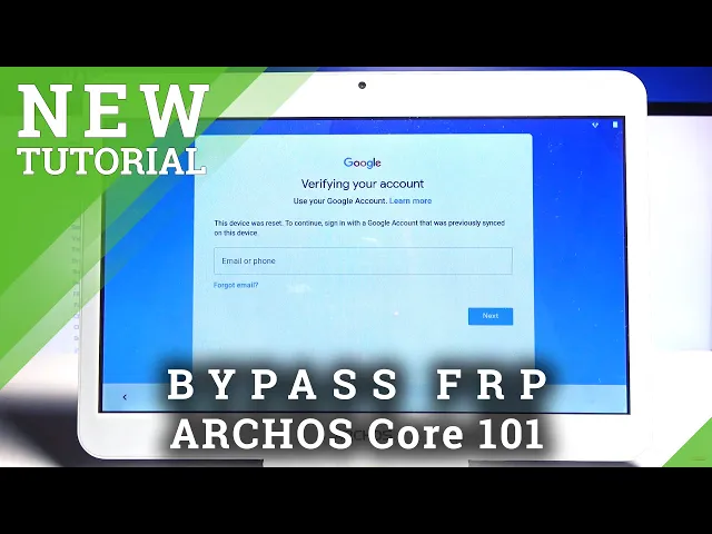 Video thumbnail for How to Bypass Google Verification in ARCHOS Core 101 3G – Unlock FRP | Remove Google Lock