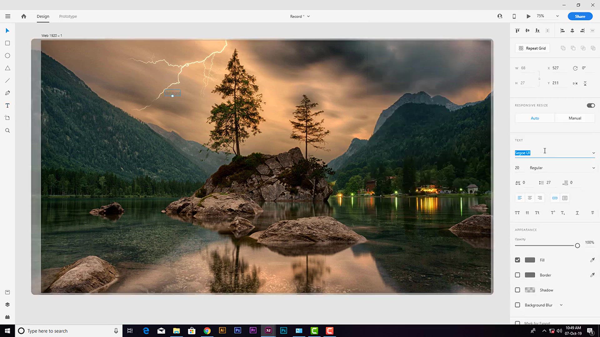 'Video thumbnail for Website UI Design In Adobe XD _ Latest Web Design With Free UI Design Tool'