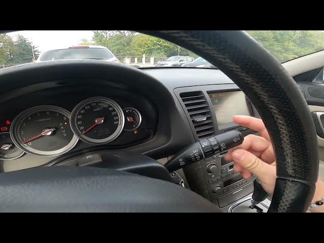 Video thumbnail for How to Enable or Disable Front Windshield Wipers in Subaru Outback III ( 2005 – 2009 )