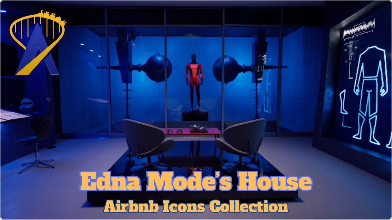 Video thumbnail for Airbnb Icons Collection: Edna Mode's House from The Incredibles