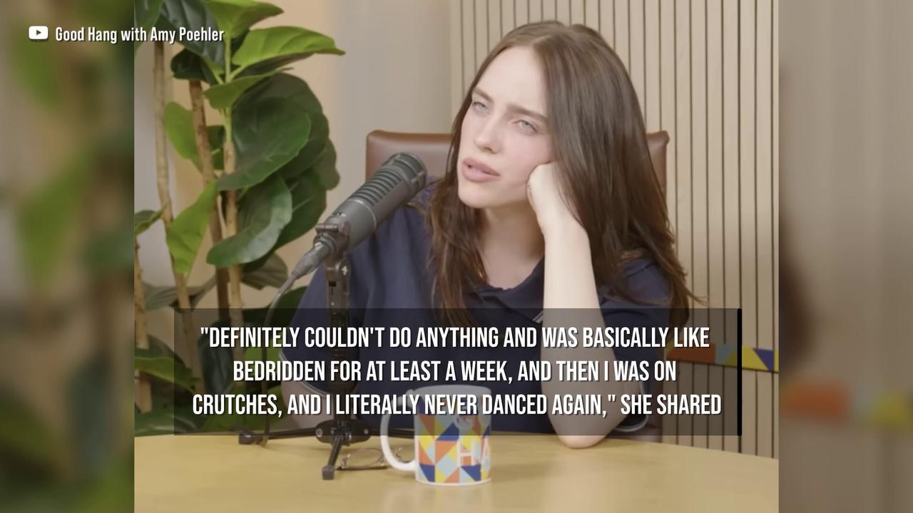 Video thumbnail for NEWS OF THE WEEK: Billie Eilish reveals how painful injury led to music career.