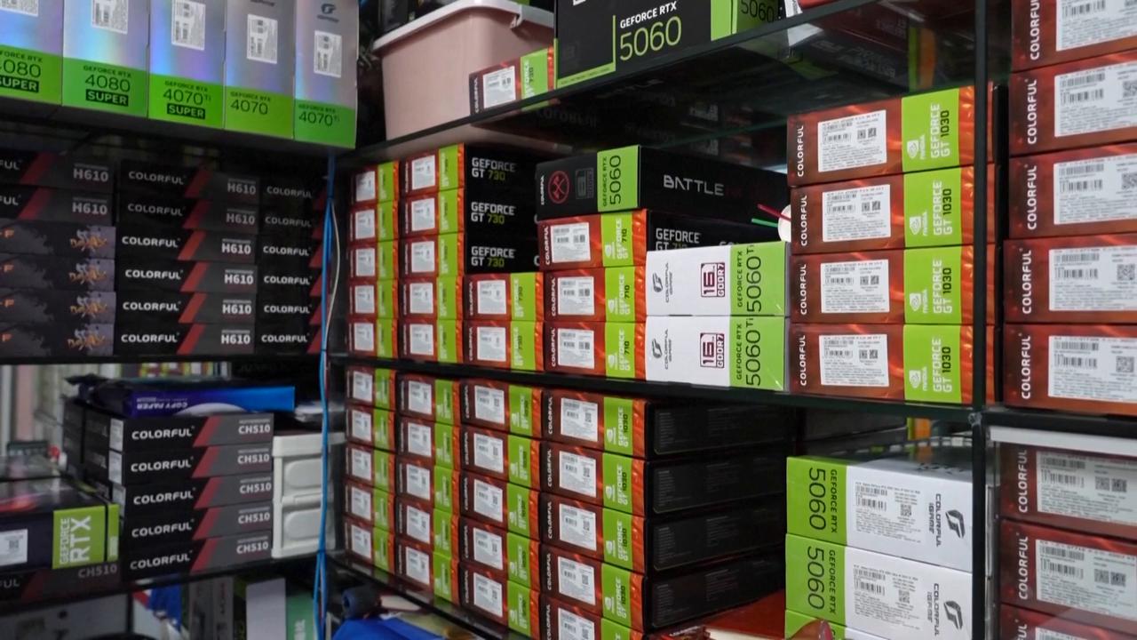 Video thumbnail for China: Graphics card shortage drives up prices in China.