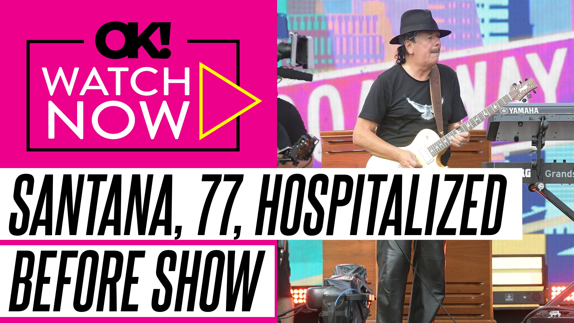 Video thumbnail for Carlos Santana, 77, Hospitalized After Suffering 'Medical Emergency' Before Texas Show