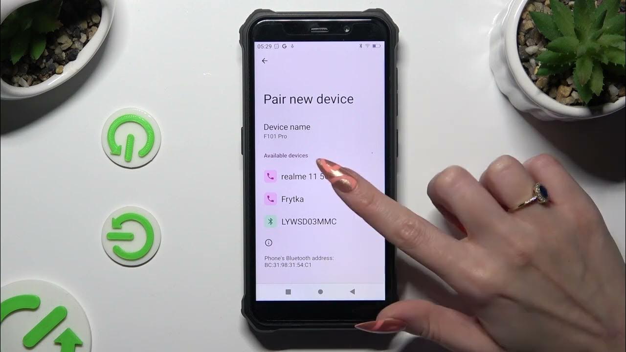 Video thumbnail for How to Connect a Bluetooth Device to the FOSSIBOT F101