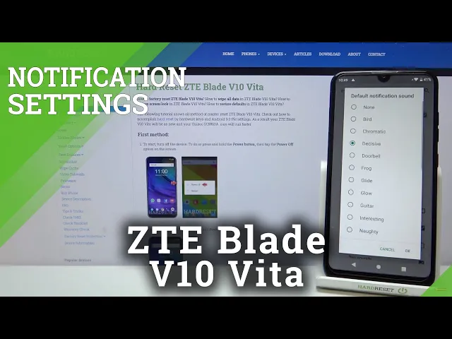 Video thumbnail for ZTE Blade V10 Vita - Notification Sounds Review