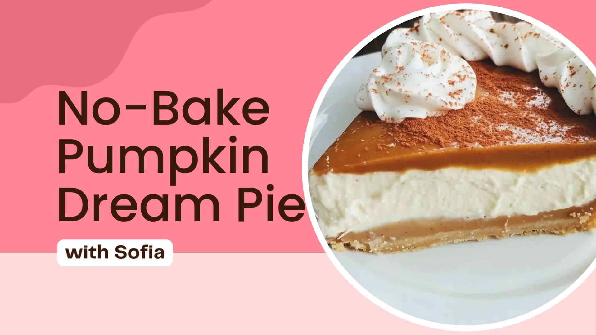 Video thumbnail for No-Bake Pumpkin Dream Pie