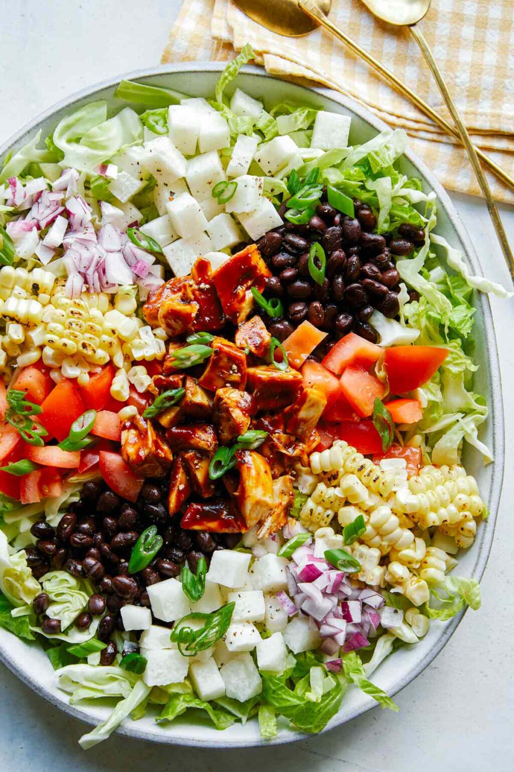 'Video thumbnail for BBQ Chicken Salad Recipe '