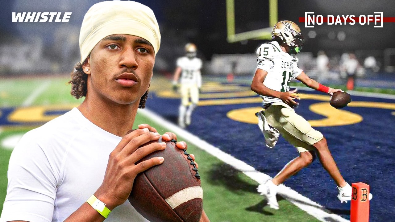 Video thumbnail for 16-Year-Old QB Already Playing Like A College Football Star
