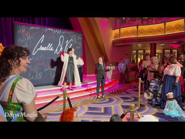 Video thumbnail for Cruella's Wretched Runway | Disney Destiny | Disney Cruise Line 4K