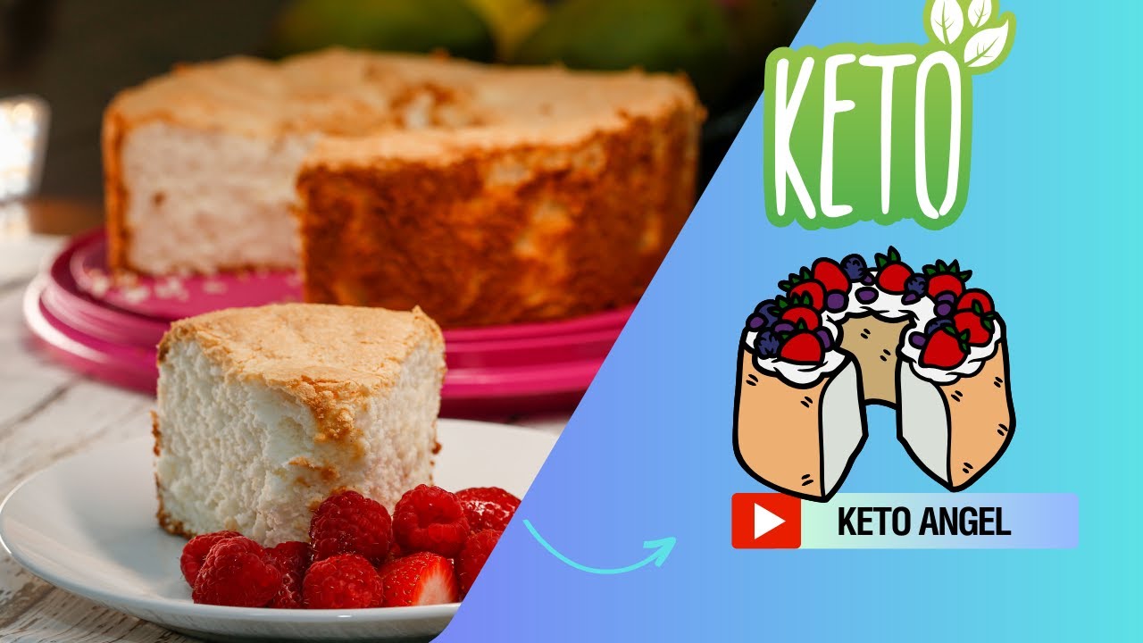 'Video thumbnail for Keto angel food cake recipe: Video blog'