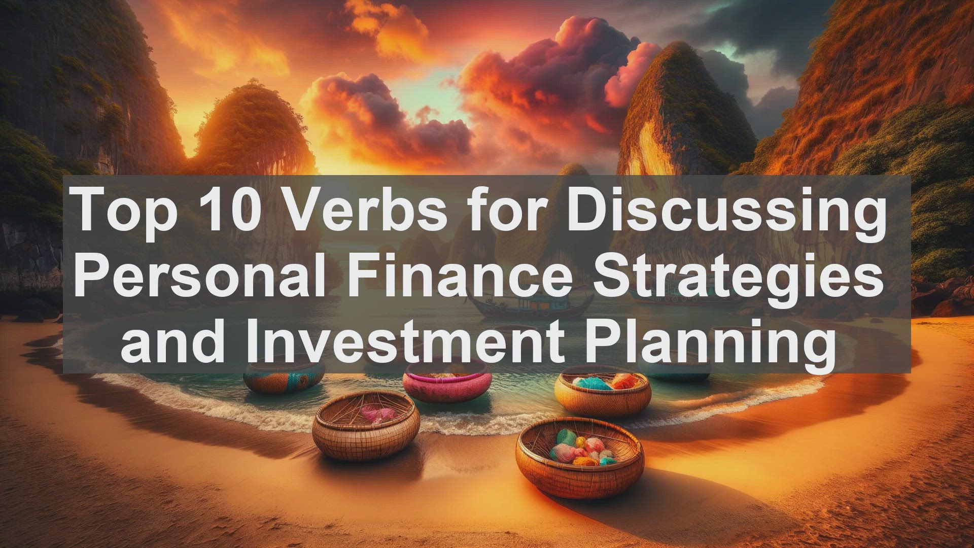 'Video thumbnail for Top 10 Verbs for Discussing Personal Finance Strategies and Investment Planning'