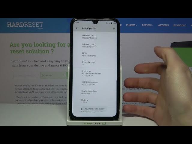 Video thumbnail for How to Enable Developer Settings in Vivax Fly 6 - Find Hidden Developer Mode