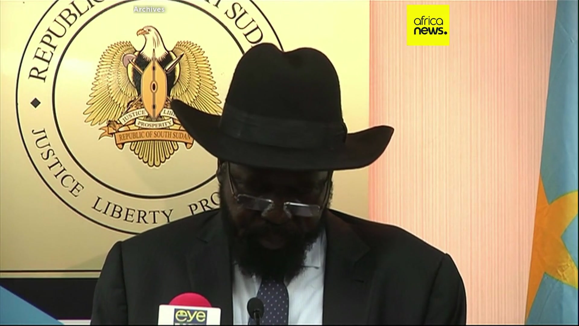 'Video thumbnail for South Sudan president ousts military chief, reinstates predecessor'