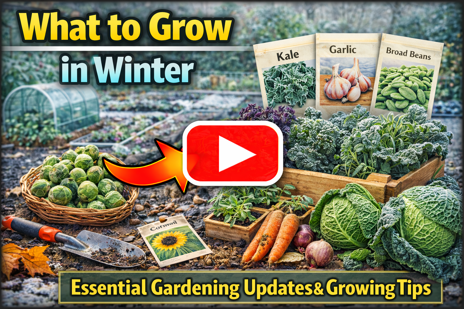 Video thumbnail for What to Grow in Winter | Essential Gardening Updates & Growing Tips