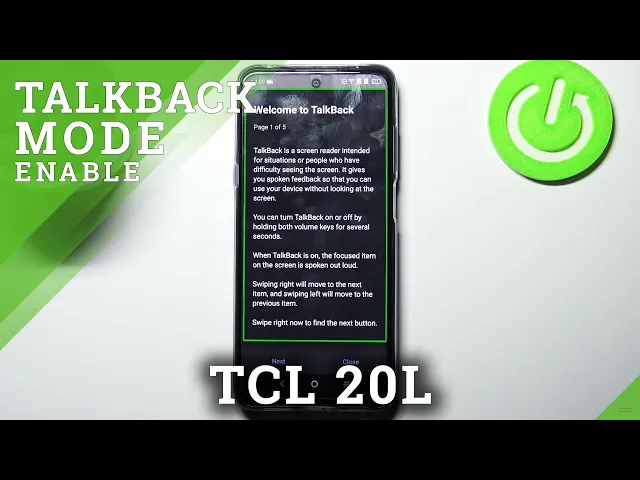 Video thumbnail for How to Enable TalkBack Feature in TCL 20L – Allow Screen Reader