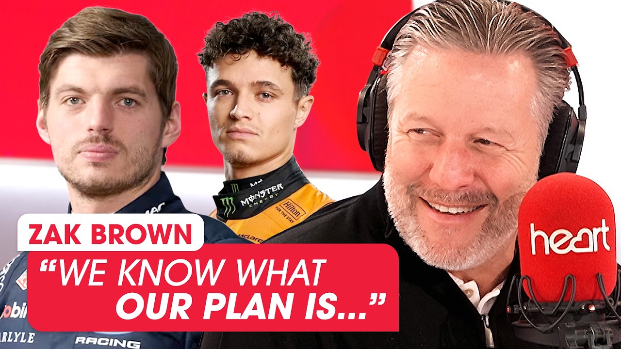 Video thumbnail for McLaren CEO Zak Brown Addresses the Max Verstappen Rumours