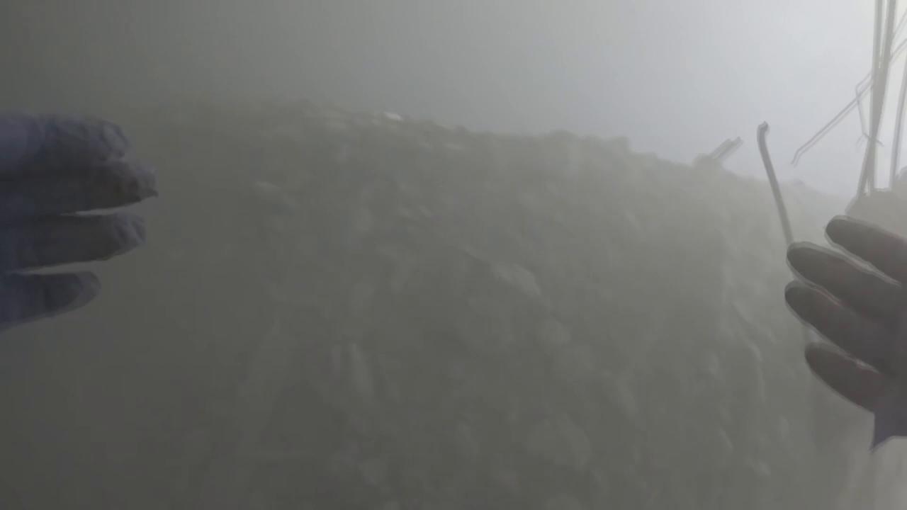 Video thumbnail for Lebanon: MOMENT - Lebanese civil defense worker records moment of Israeli strike during rescue operation.