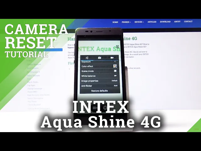 Video thumbnail for How to Reset Camera in INTEX Aqua Shine 4G – Restore Camera Defaults