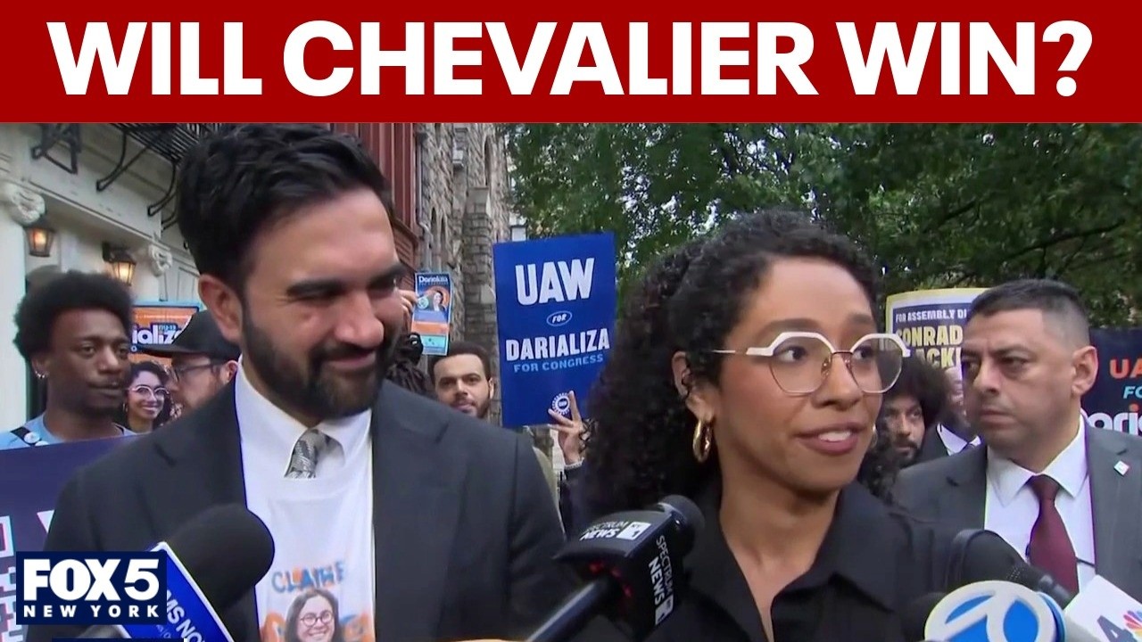 Video thumbnail for NY-13 primary election: Will Mamdani's endorsement matter?