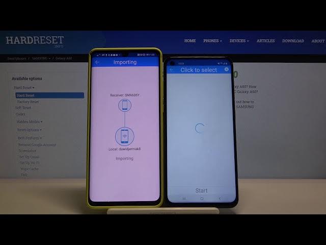 Video thumbnail for How to Transfer Data from Huawei to Samsung Galaxy A60?