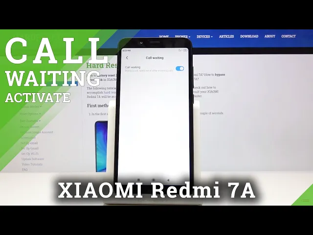 Video thumbnail for How to Activate Call Waiting Feature in XIAOMI Redmi 7A – Enable Call Waiting