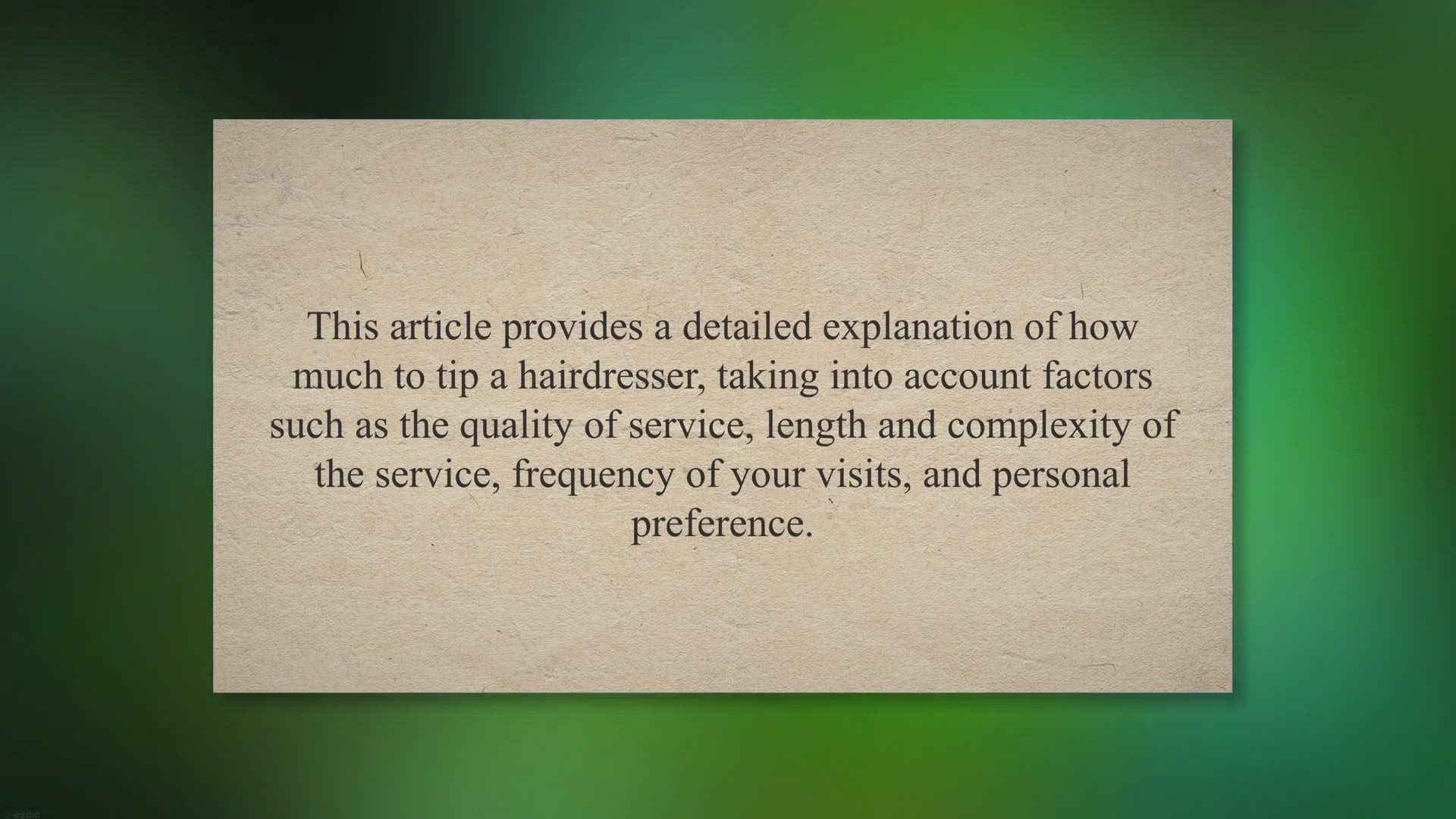 Video thumbnail for How Much To Tip Hairdresser On $200? (March 2023)