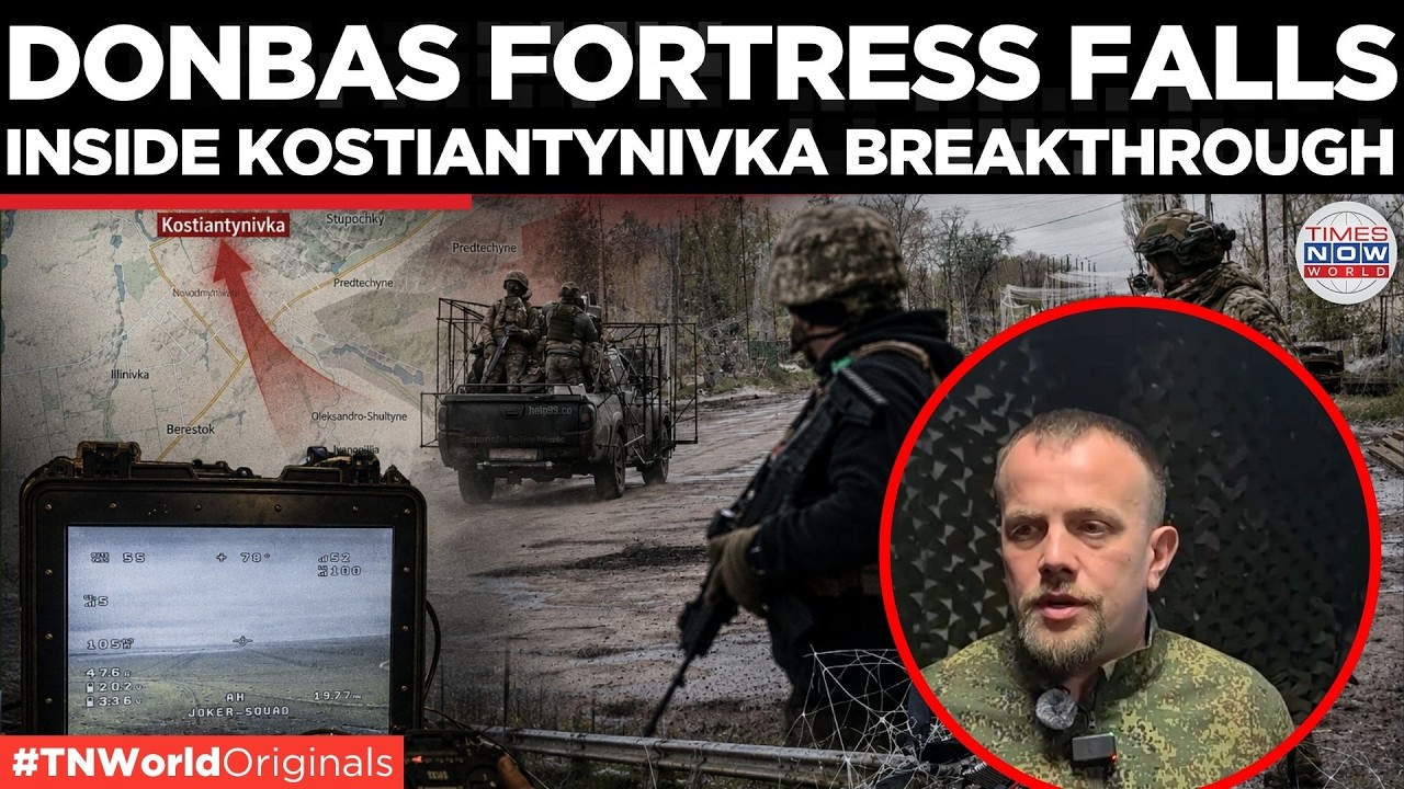 Video thumbnail for KOSTIANTYNIVKA FALLS: Russian Soldier Reveals Battlefield Details How Donbas Fortress City was Taken