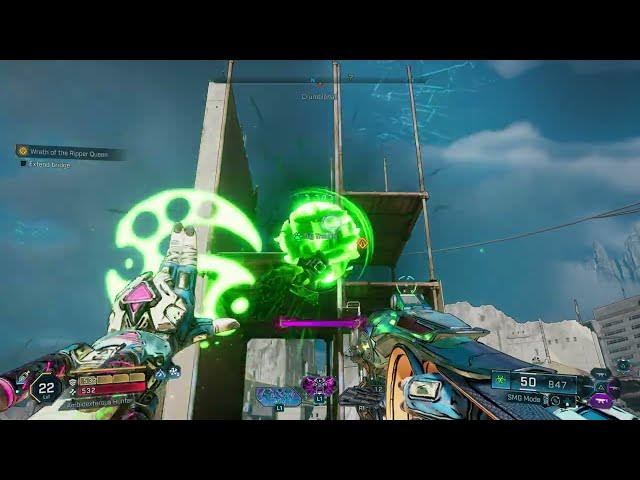 Video thumbnail for Borderlands 4 - Wrath of The Ripper Queen: Extend Bridge | Talk To Levaine and Callis Ripper Queen