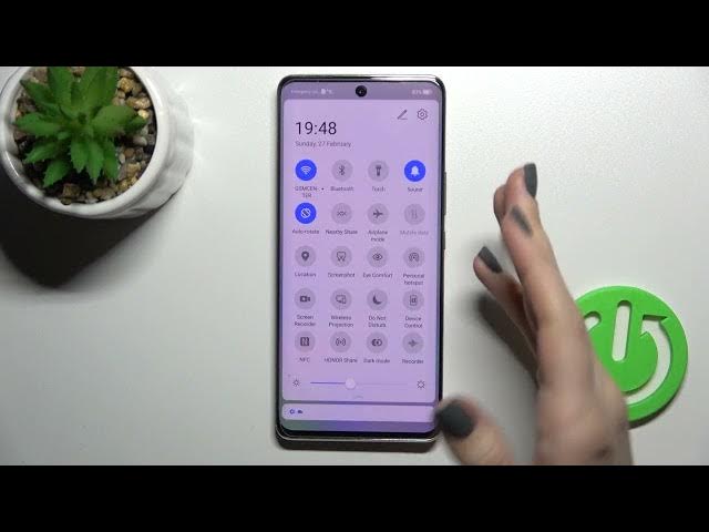 Video thumbnail for How to Edit Notification Panel Shortcuts on HONOR 50 – Manage Notification Panel