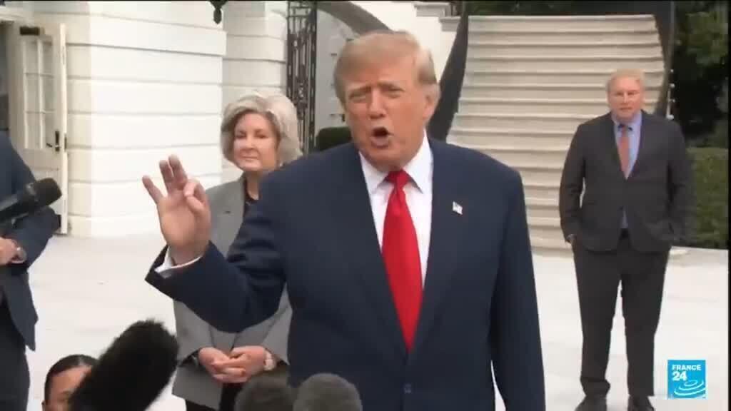 Video thumbnail for Trump hails Russia deal to release diesel as midterms loom