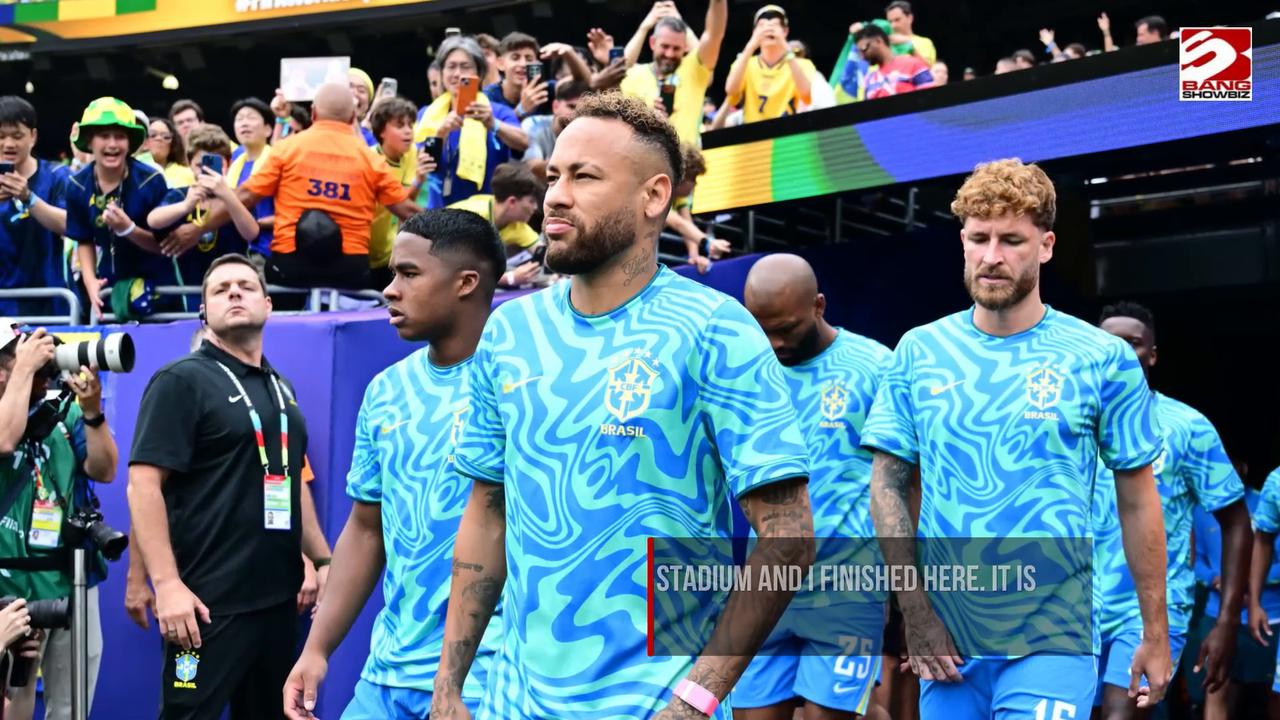 Video thumbnail for Neymar announces his retirement following Brazil's World Cup exit