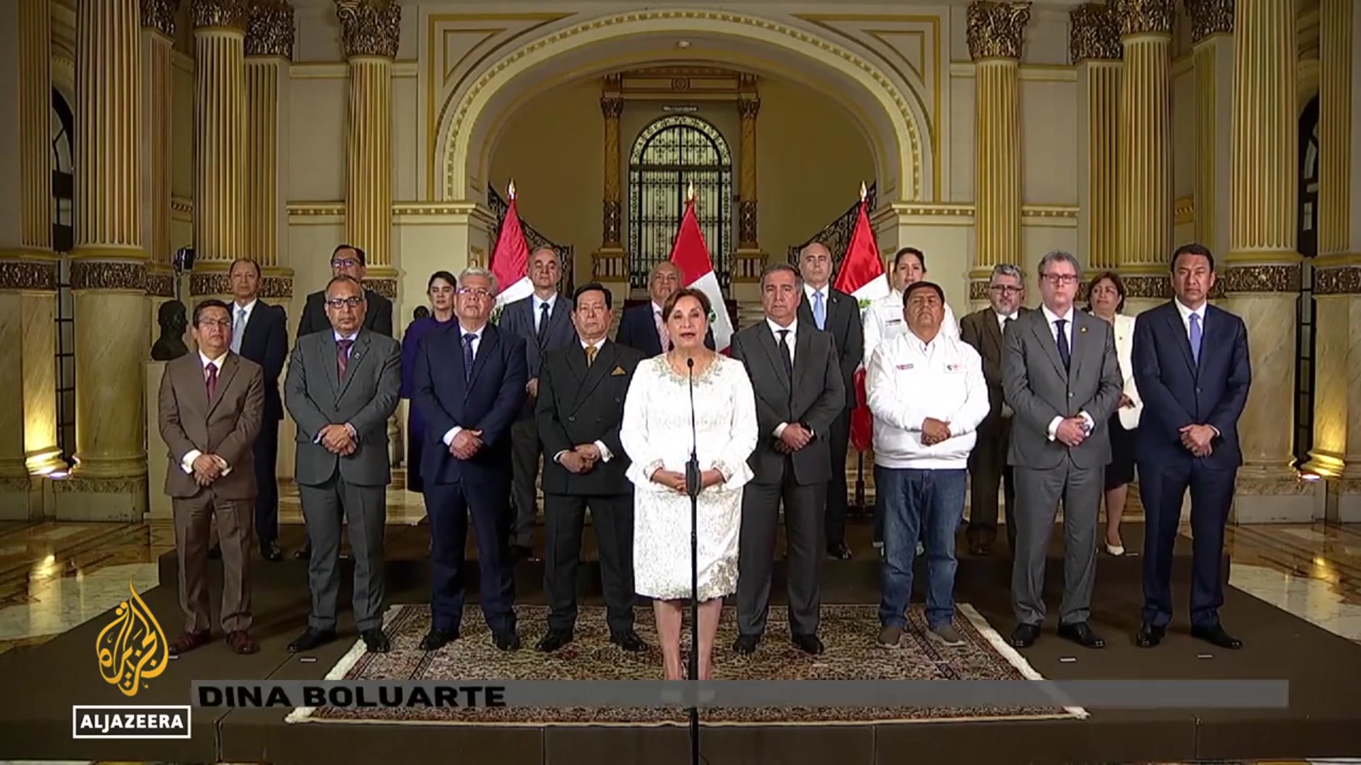 'Video thumbnail for Peru's president ousted: Congress president Jose Jeri sworn in'