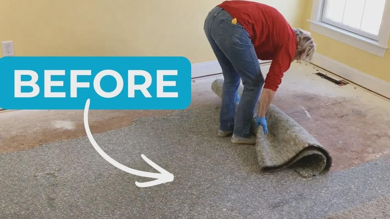 Video thumbnail for Togli la moquette dal pavimento: trucco geniale che non conoscevi!