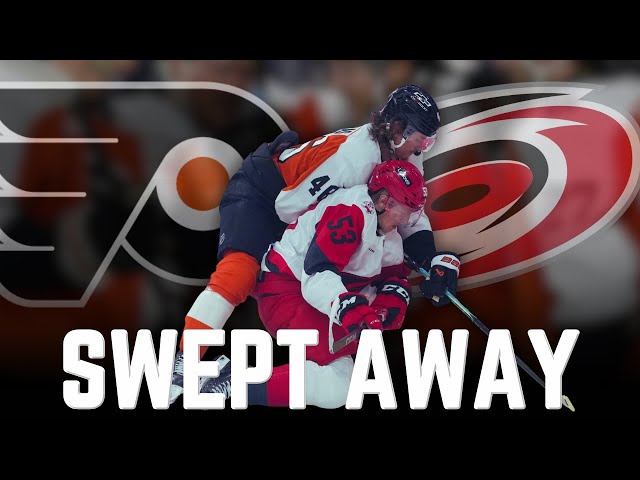Video thumbnail for Flyers swept by Hurricanes in Game 4 OT loss | Broad Street Hockey