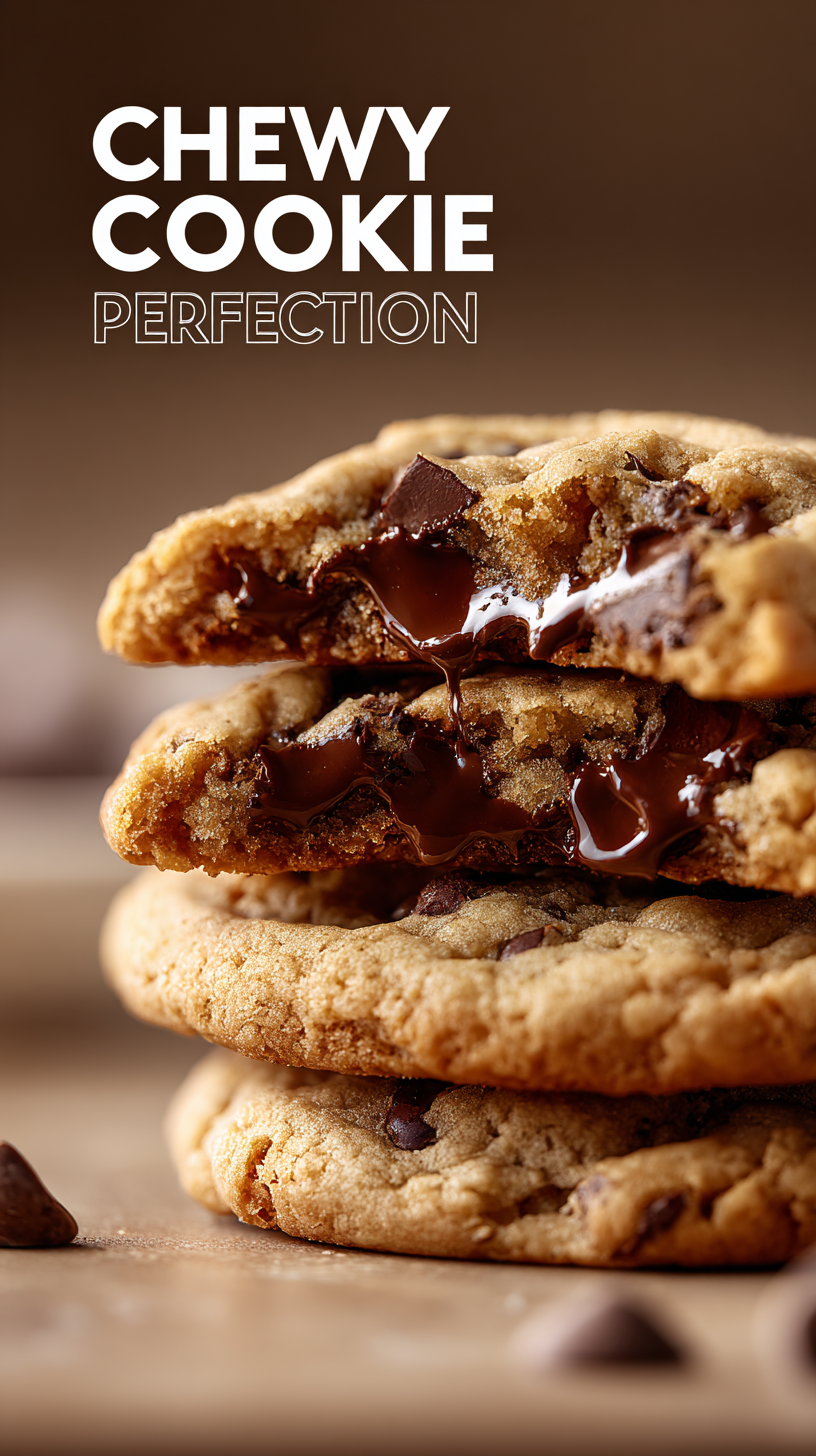 Video thumbnail for Gourmet Chewy Cookies Recipe | Soft, Gooey, Bakery-Style Chocolate Chunk Cookies