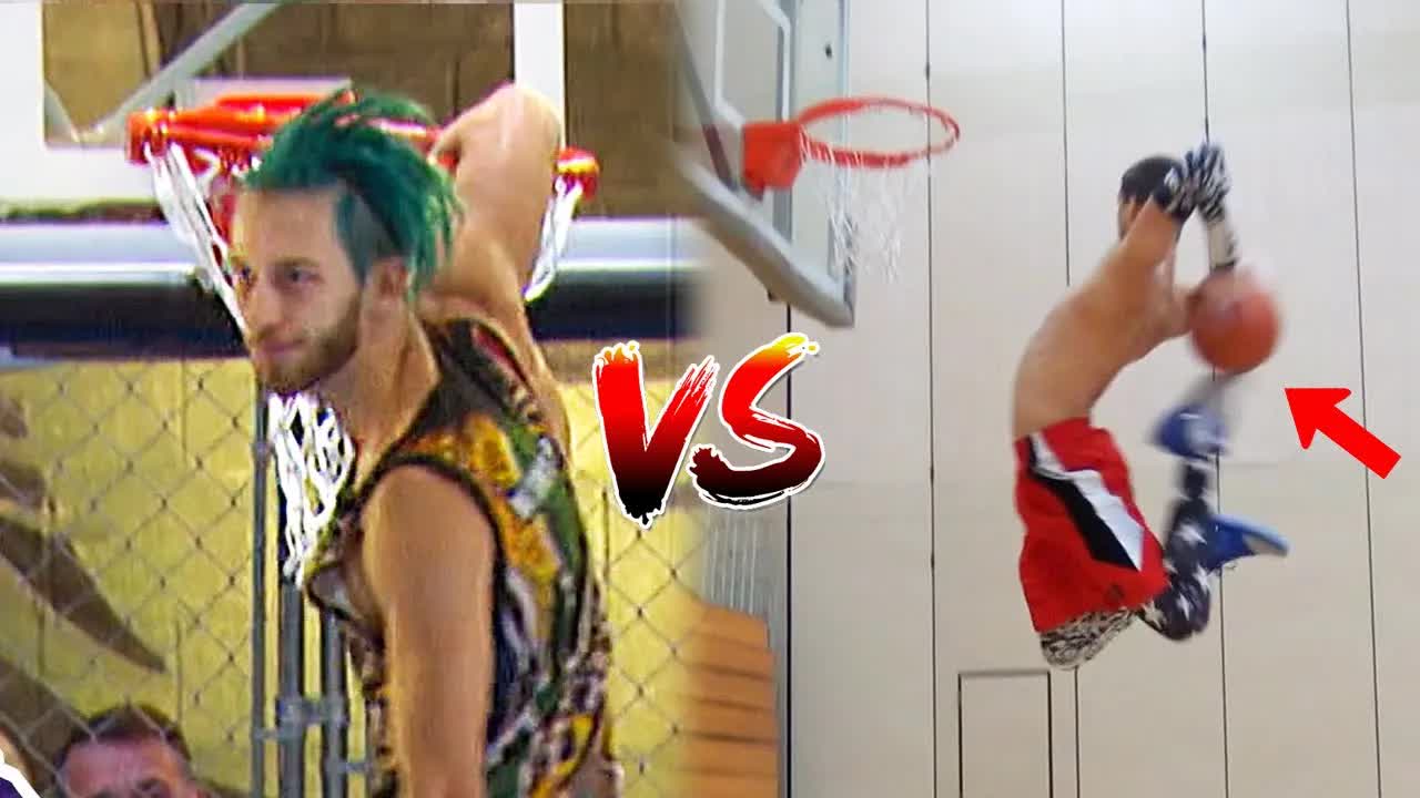 Video thumbnail for jordan kilganon: dunk horse challenge with my brother!